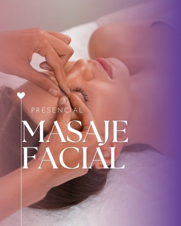 Producto - Masaje facial- PRESENCIAL