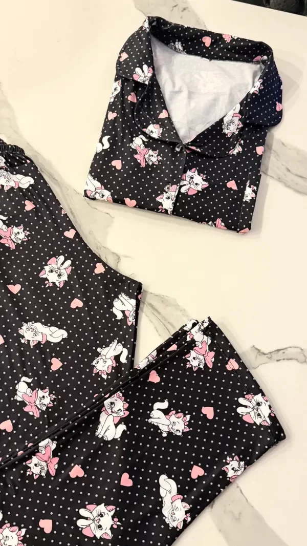 Producto - Camisero Gatita Marie adultos manga corta - 2