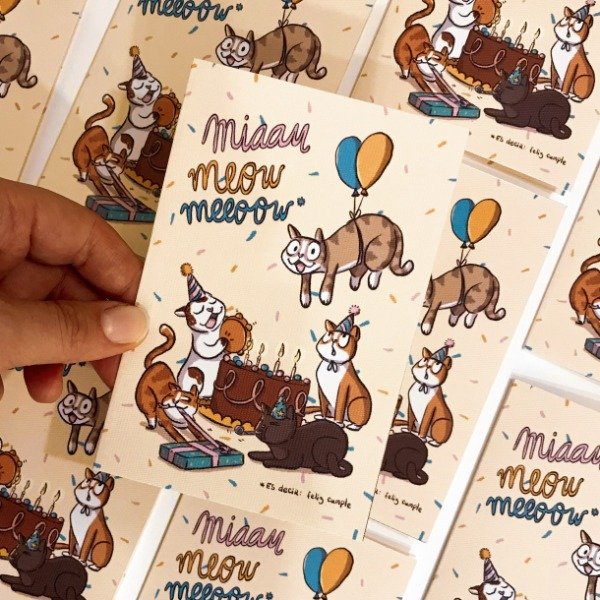 Producto - Tarjeta miauu