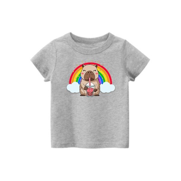 Producto - Remera Capibara Arcoíris