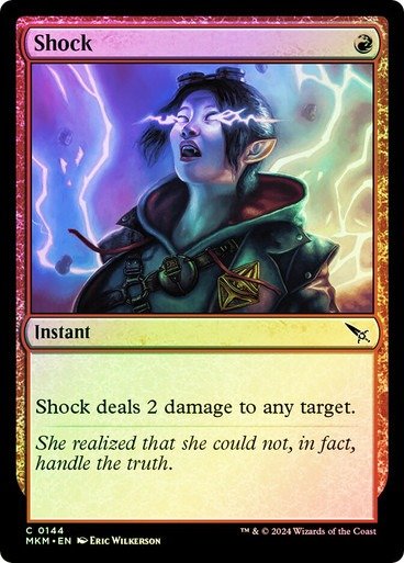 Producto - Shock Foil  Ravnica: Murders at Karlov Manor