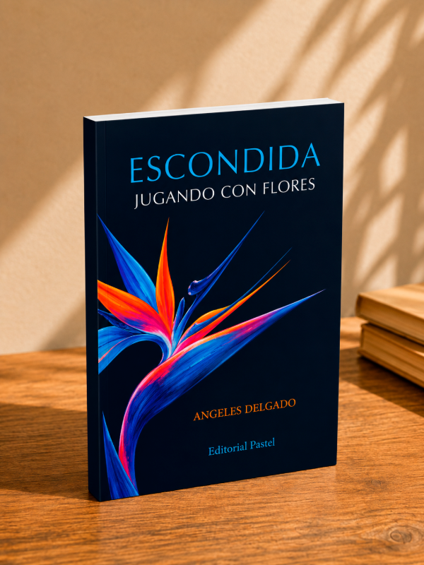 Producto - Escondida jugando con flores de Angeles Delgado PREVENTA