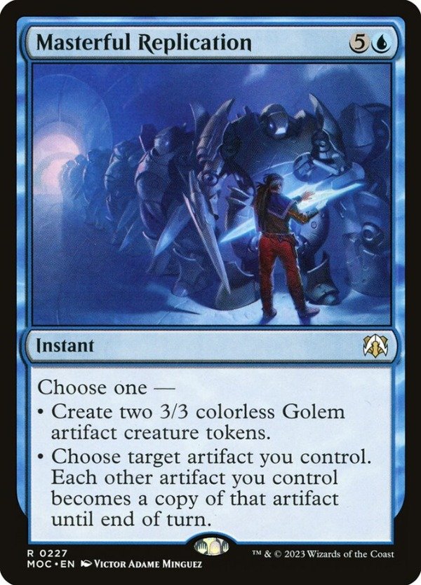 Producto - Masterful Replication  March of the Machine Commander