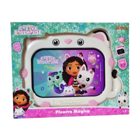 Producto - PIZARRA MAGICA LCD 8.5" MULTICOLOR 31X26CM GABBY DOLLHOUSE