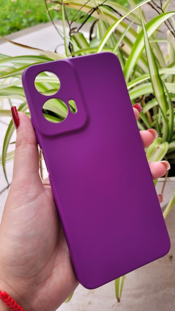 Producto - G35 silicona case con felpa violeta