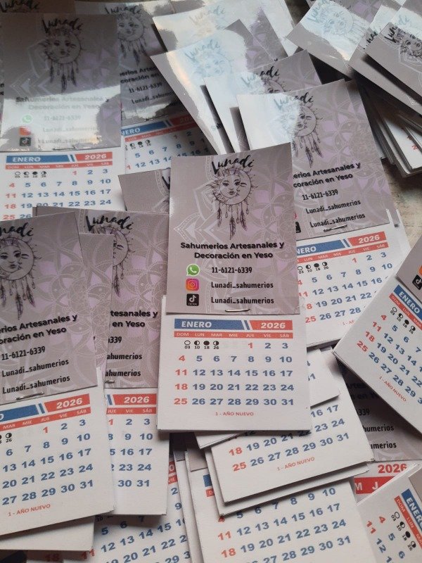 Producto - Almanaques Personalizados x 50 unidades.