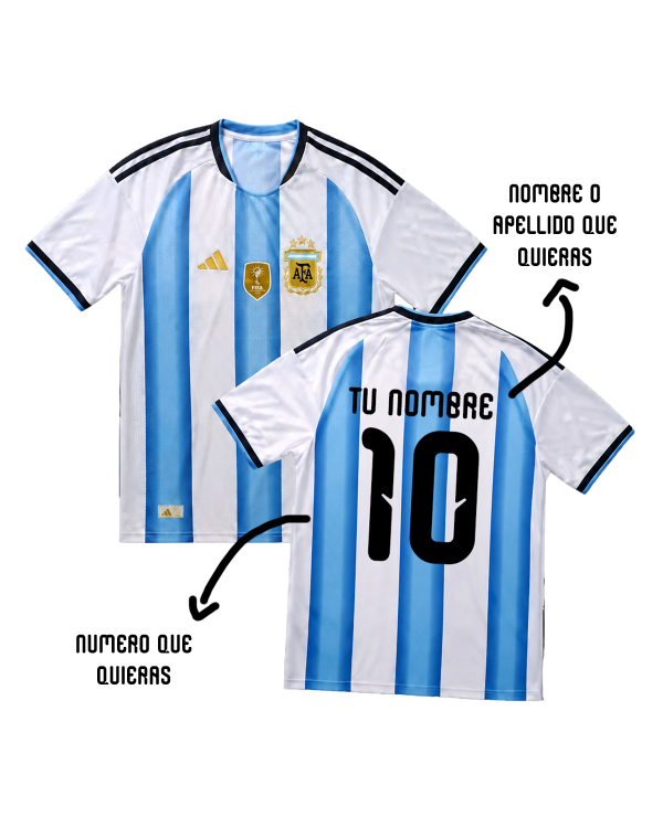 Producto - CAMISETA ARGENTINA PERSONALIZADA