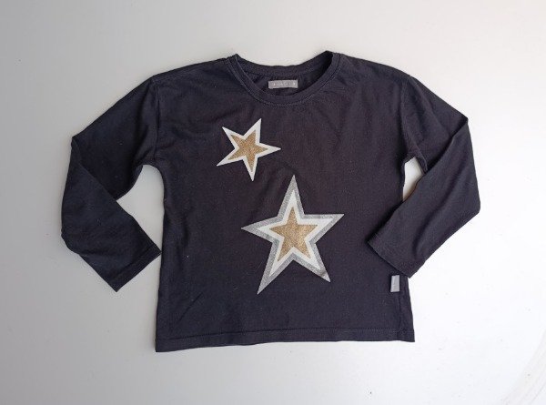 Producto - REMERA M/L NEGRA MARCA MIMO TALLE 8