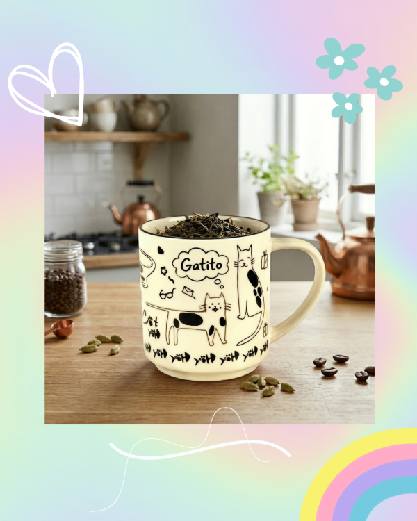 Producto - Taza Dibujo Gatitos 350ml - 1