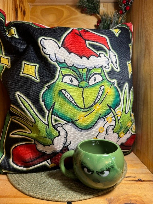 Producto - Funda navideña - Grinch G9 (Efectivo: 14.000)