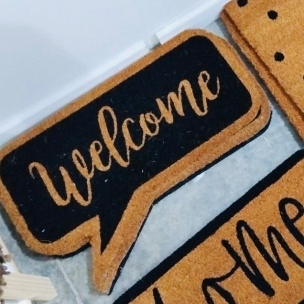 Producto - Alfombra exterior diálogo Welcome