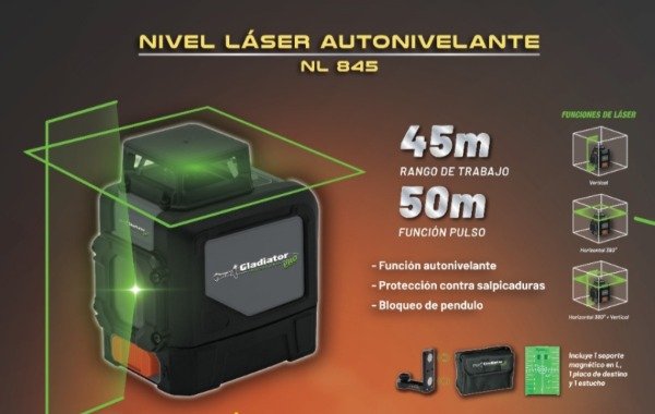 Producto - NIVEL LASER 45 M VERDE