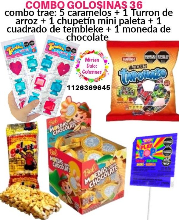 Producto - Combo golosinas 36
