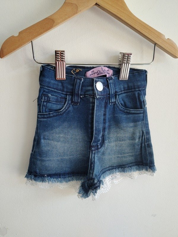 Producto - Short de jean con puntilla TALLE 4