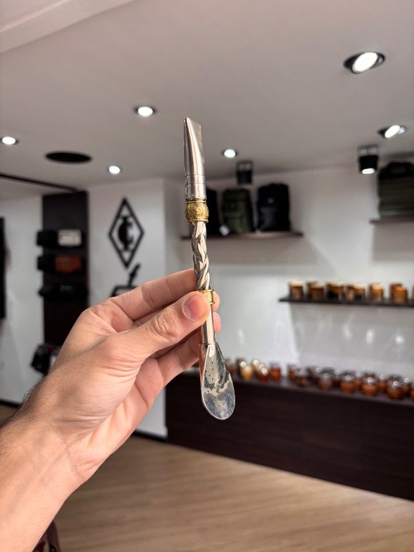 Producto - BOMBILLON ARTESANAL PALA ANCHA RECTO PICO DE REY - 2