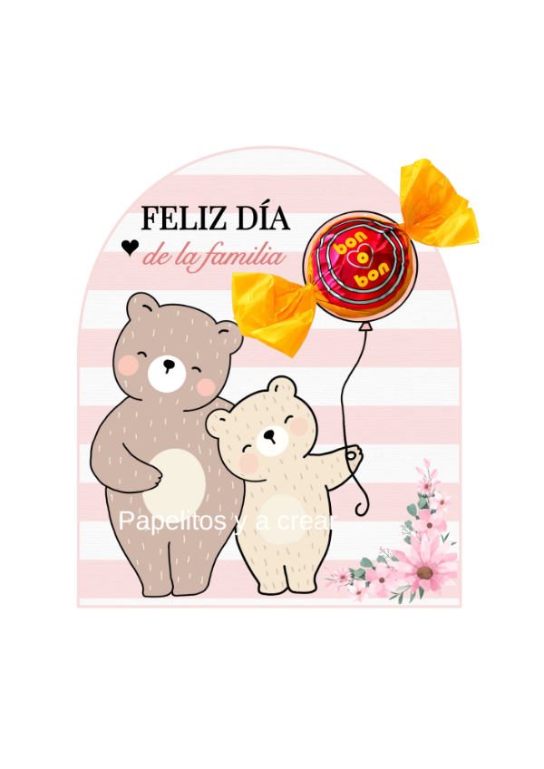 Producto - Tarjetones Día de la Familia - 2