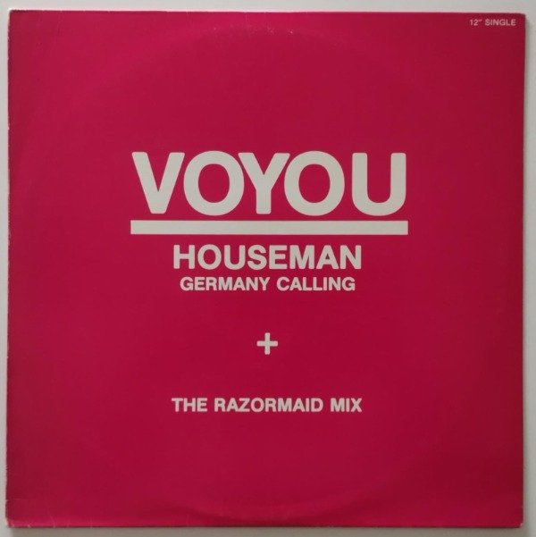 Producto - VOYOU Houseman / Germany Calling Vinilo 12 USA 1988 Razormaid NEW BEAT