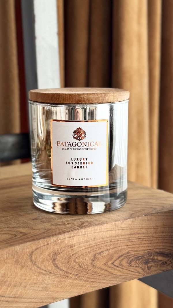 Producto - Vela espejada tapa madera