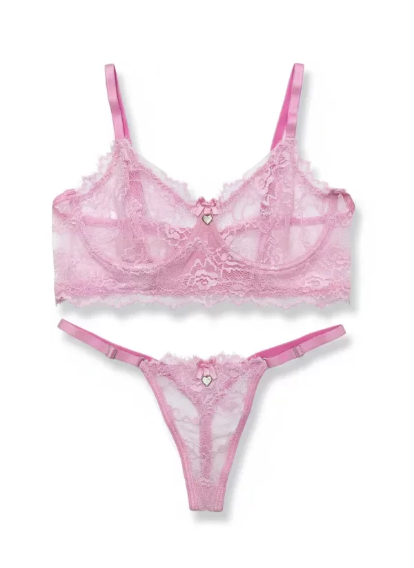 Producto - ART 3660 CONJUNTO CORSET CON ARO ROSA MELIFERA