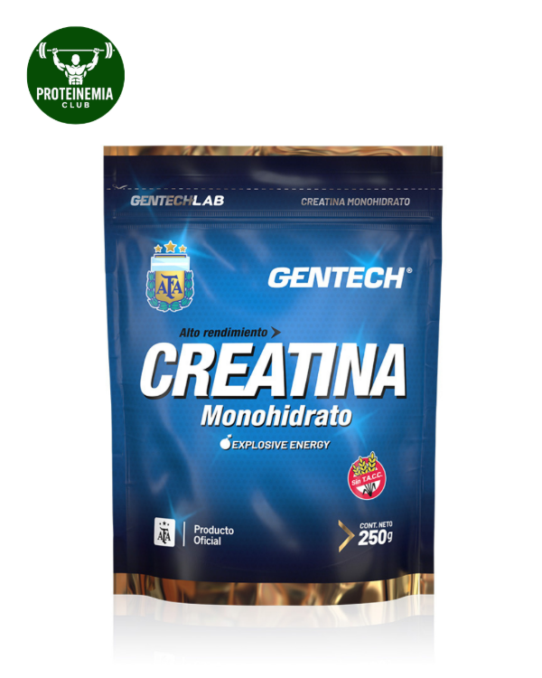 Producto - GENTECH CREATINA MONOHIDRATADA 250 gr
