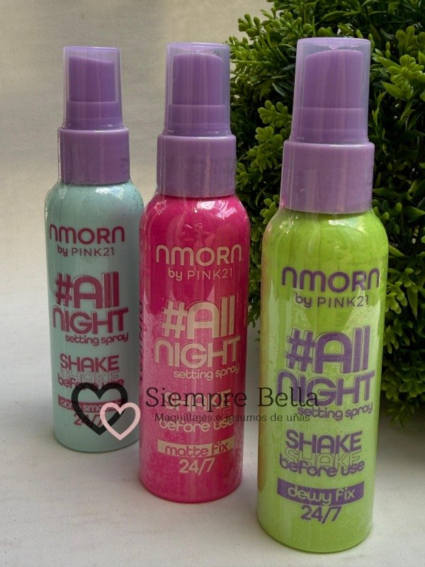 Producto - Fijador de maquillaje Pink21