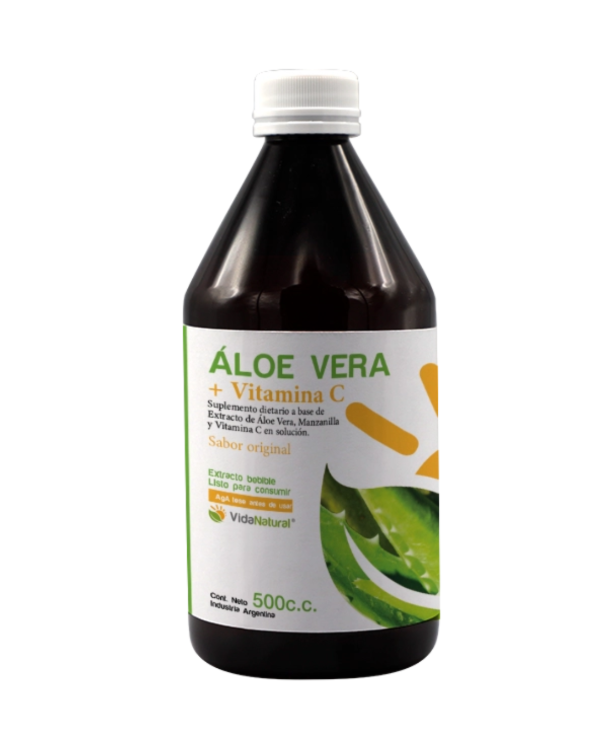 Producto - Áloe Vera + Vitamina C 500c.c