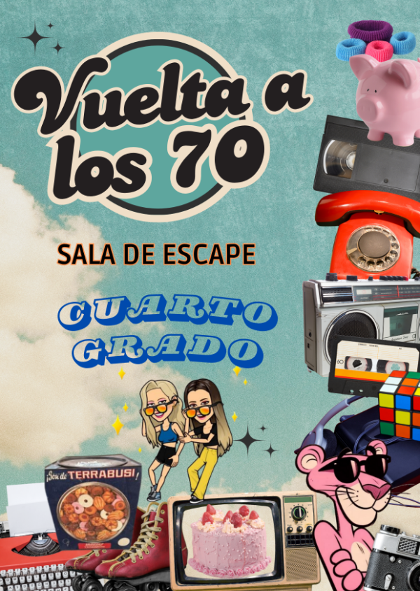 Producto - SALA DE ESCAPE. VUELTA A LOS 70
