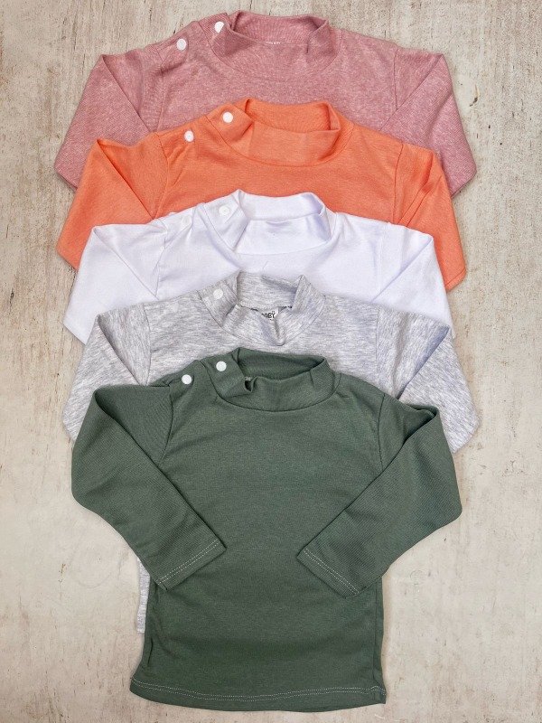 Producto - Camiseta media polera pack x6 9/24M