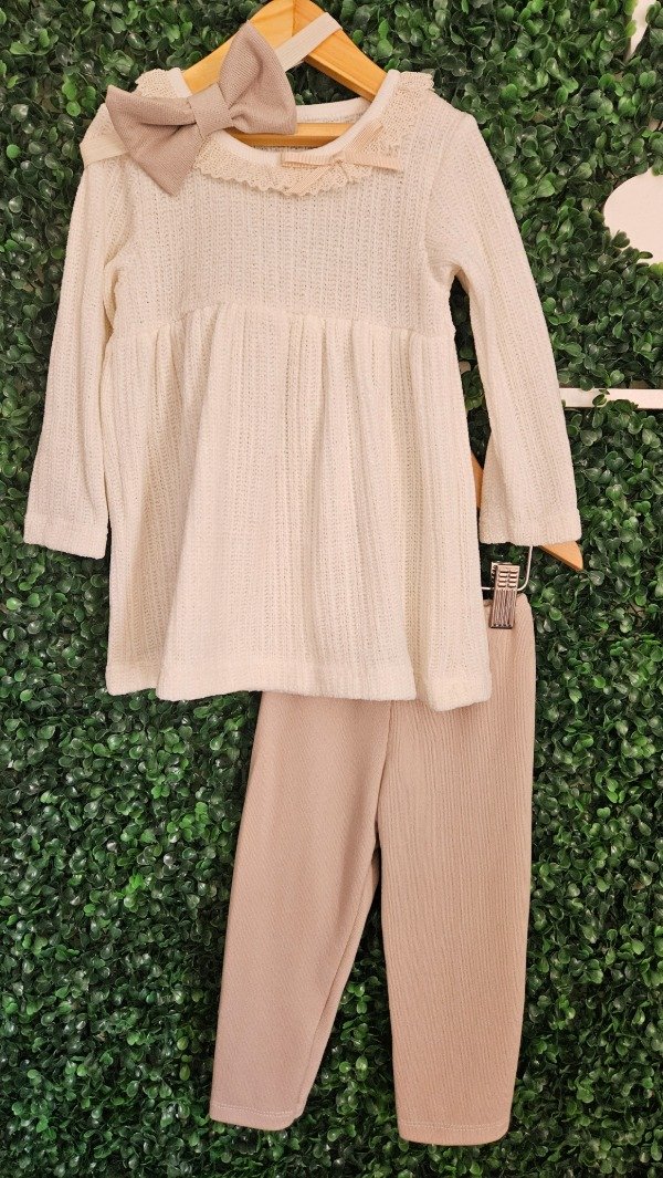 Producto - Conjunto TRIO VESTIDO BLANCO