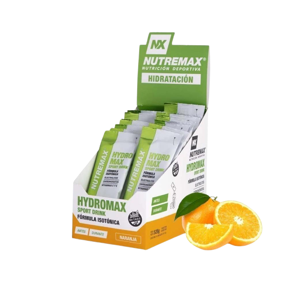 Producto - Hydromax Sport Drink - Naranja - Caja 20 unidades