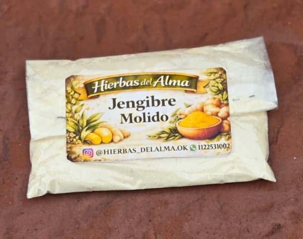 Producto - jengibre molido x 100 grs