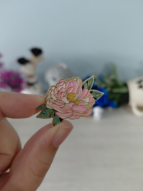 Producto - Pin metalizado - Flores #1500