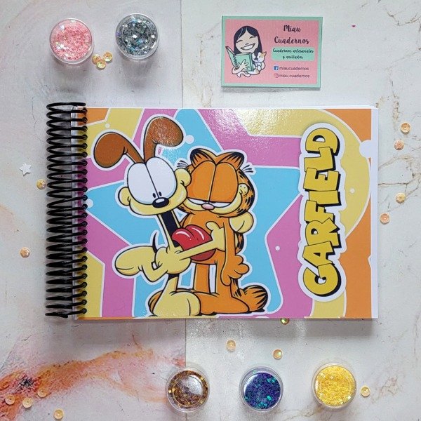 Producto - Cuaderno para pintar- garfield