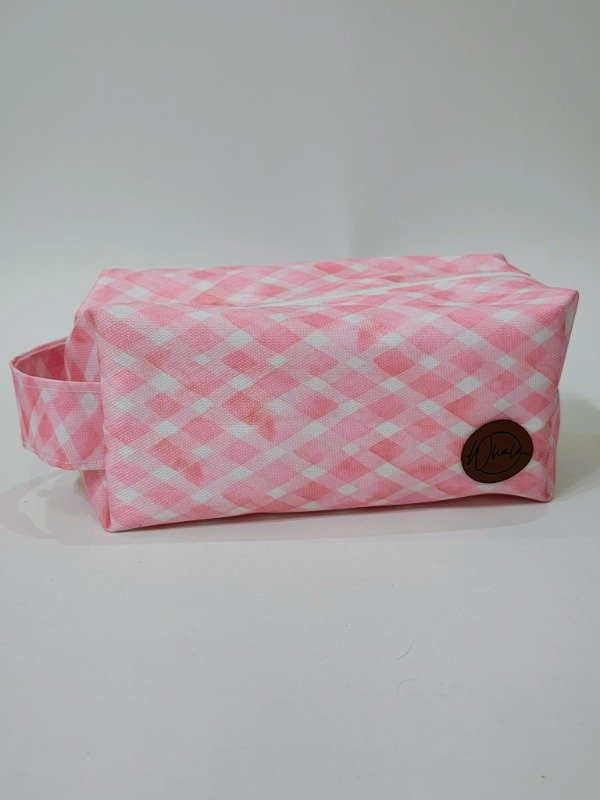 Producto - Neceser Ines - Tejido Rosa