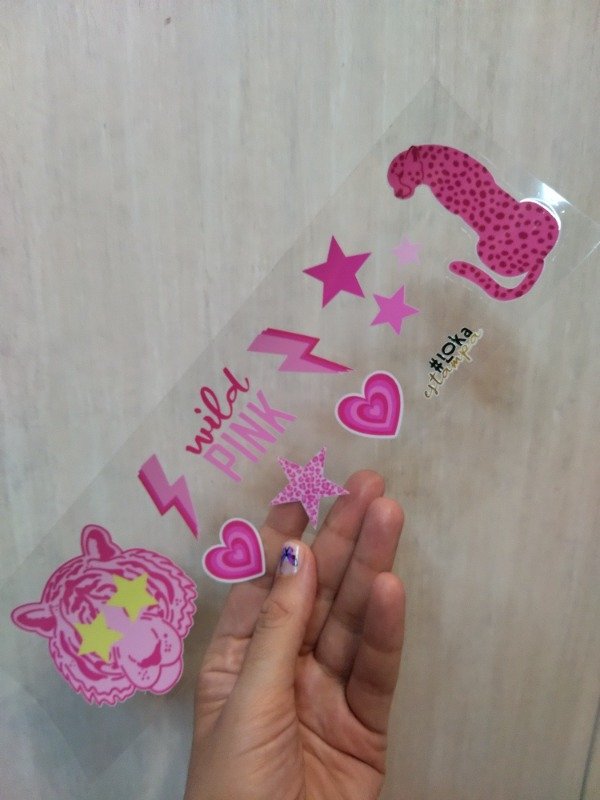 Producto - UV Tiras 8x28cm Pink #1