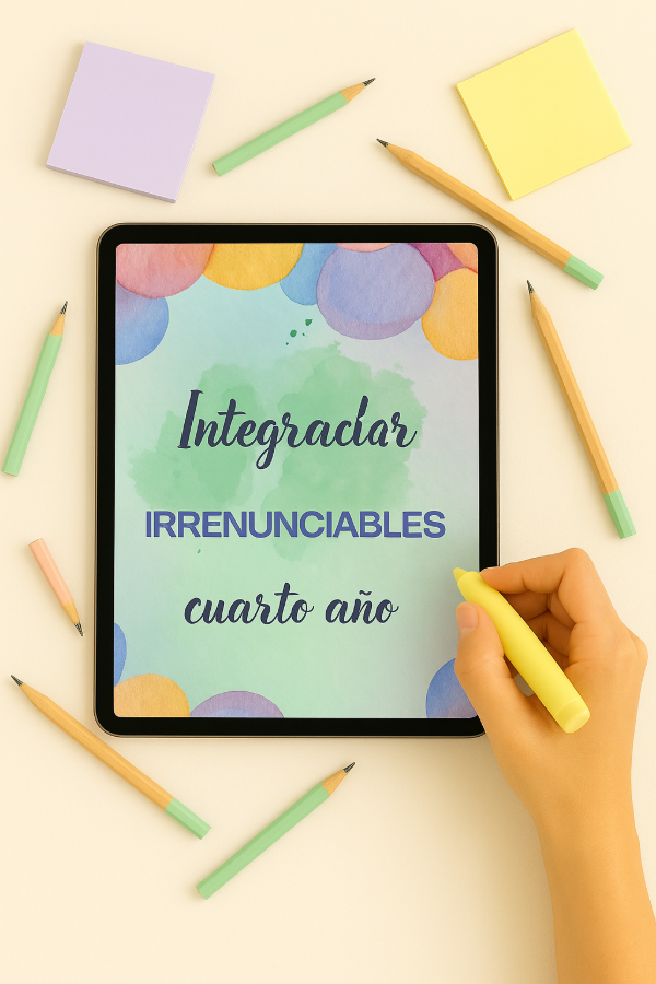 Producto - Integrador irrenunciables cuarto año