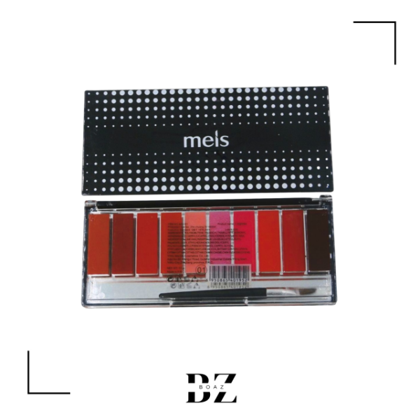 Producto - LABIAL CON PINCEL X 10 COLORES MEIS 937-1