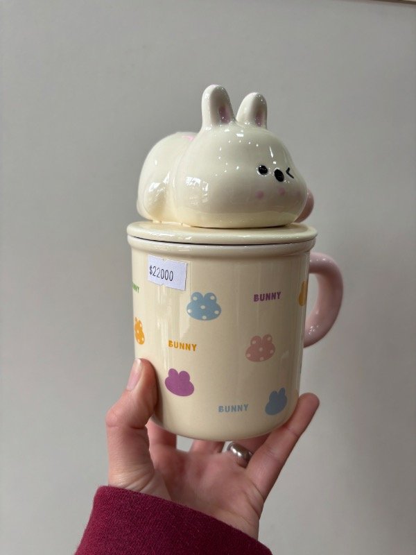 Producto - Taza Bunny con tapa y cuchara - 2