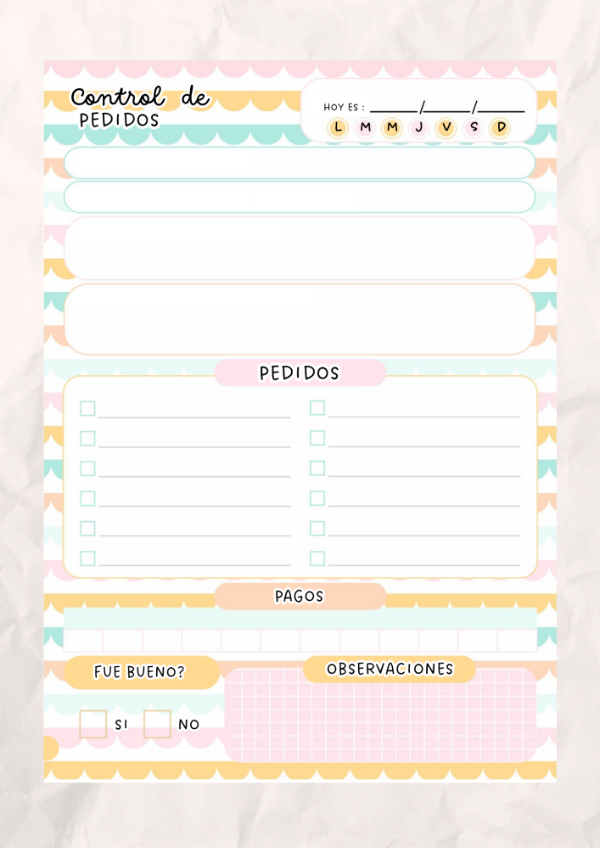 Producto - BLOCK ENCOLADO TO DO LIST