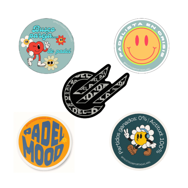 Producto - Kit de stickers variados
