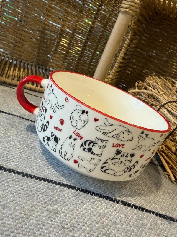 Producto - Tazón gato love (Efectivo: 9.200)