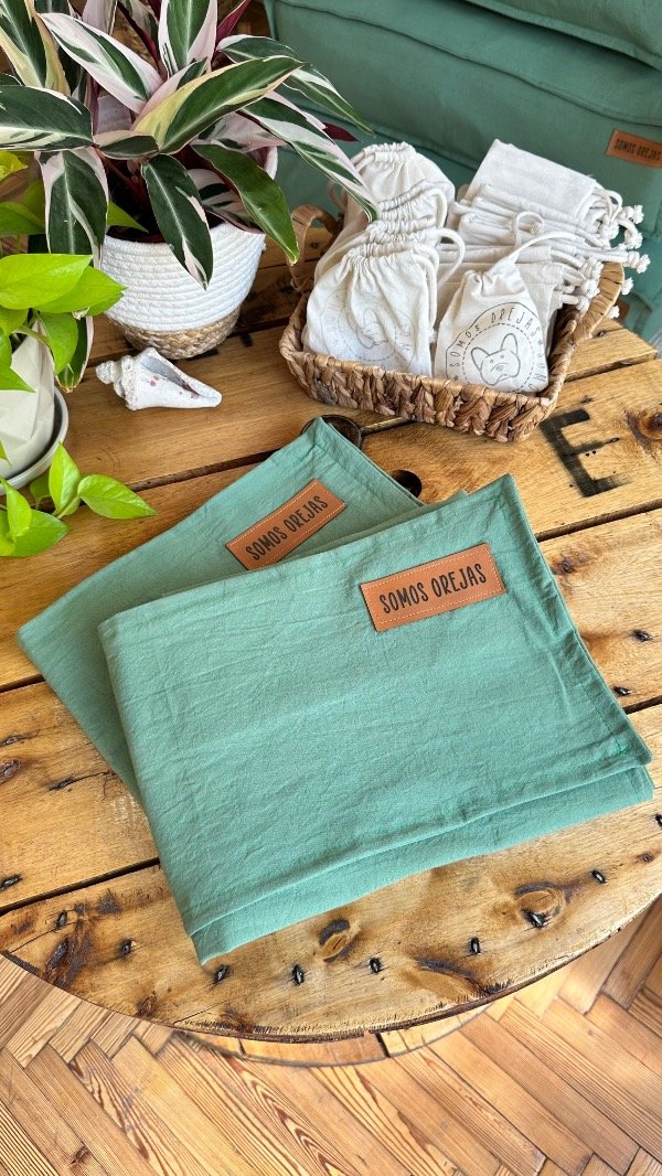 Producto - Funda Cama Prana Tusor Pistacho