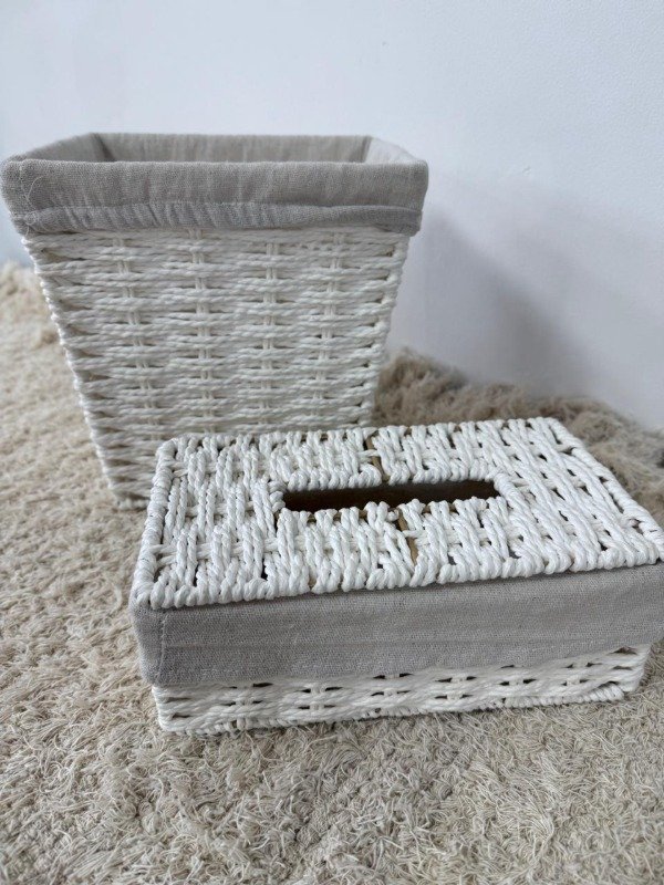 Producto - Cesto basura + porta tissue OPORTO - 0