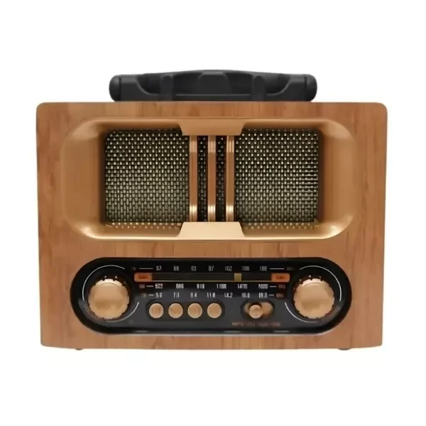 Producto - Radio Portatil Retro Meier M-1931BT Bluetooth AM/FM/SW Recargable USB/SD/AUX
