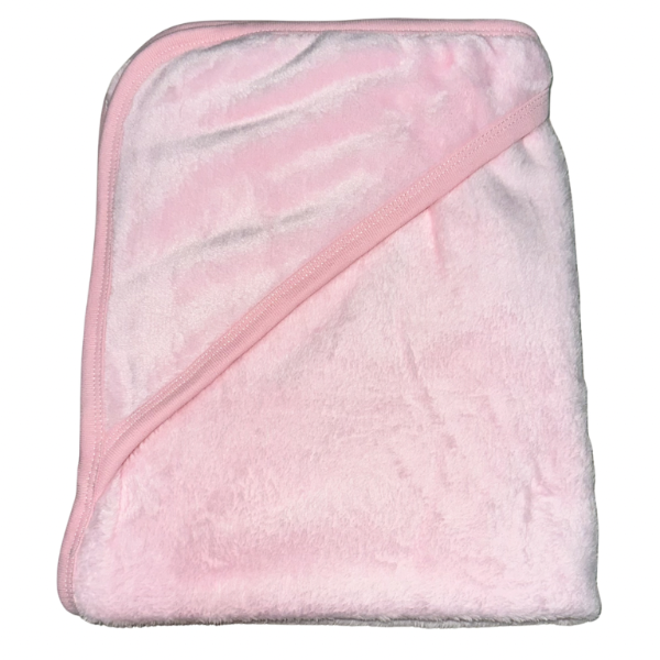 Producto - Manta con capucha rosa