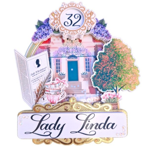 Producto - Cake topper sheker Bridgerton