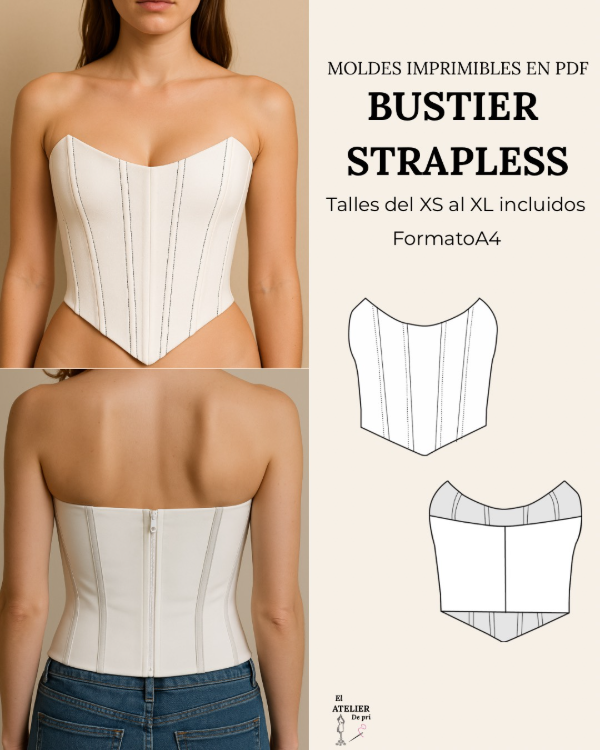 Producto - Corset strapless