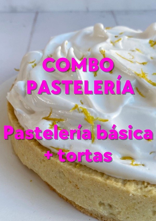 Producto - Combo Pastelería 2 recetarios