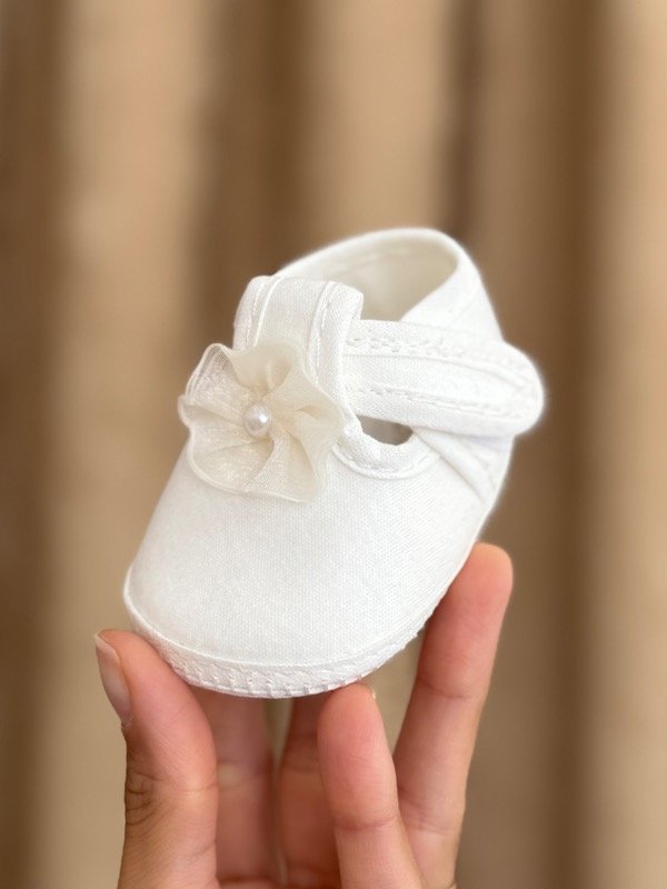Producto - Zapatito Florcita Natural