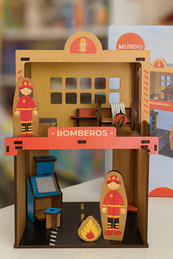 Producto - Estación de Bomberos de Madera
